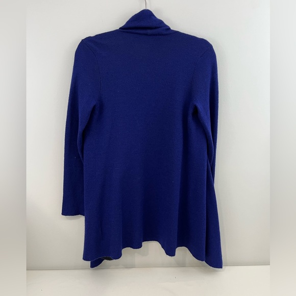 Eileen Fisher Cashmere Blend Waterfall Cardigan - Picture 9 of 9